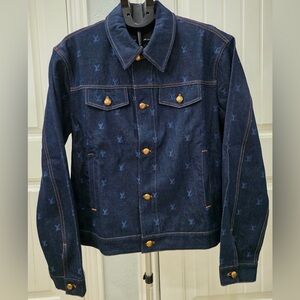 Louis Vuitton Dark Blue Monogram Jacket